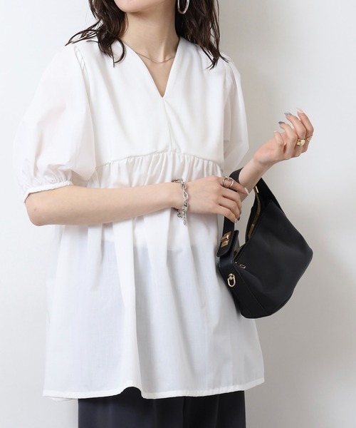 最終より更に値下げ‼️☆2回着用美品☆ヴェリテクール切替ギャザープルチュニック 切り替えギャザーカットソーチュニック 通販【ニッセン】