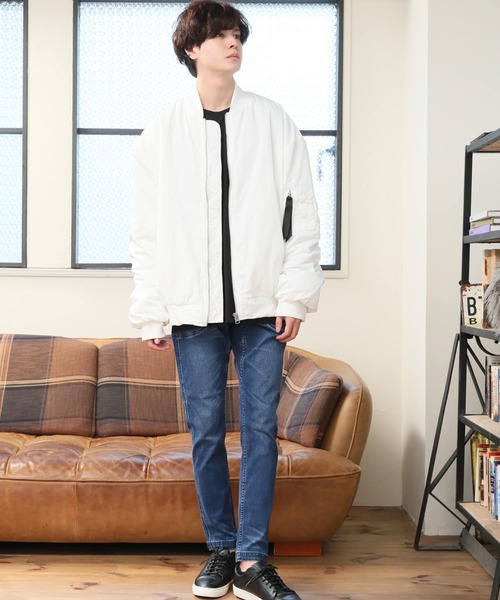 ややあわさん専用manhattan ブルゾン80s made in USA セール】フェイクウールモッサ2WAYアレンジカラーショートブルゾン