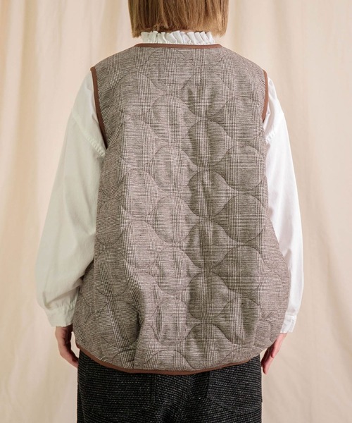 Brocante ダウンベスト ベスト 「Brocante / ブロカント」 グレン