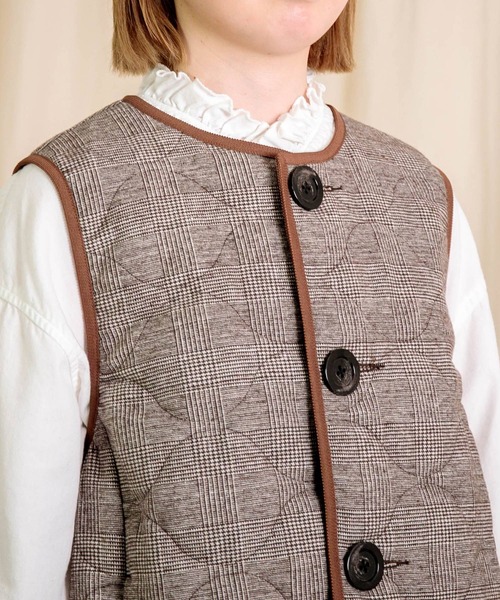 Brocante ダウンベスト ベスト 「Brocante / ブロカント」 グレン