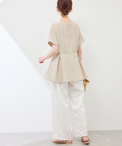 ROPE' PICNIC（ロペ ピクニック） ブラウス シャツ 「接触冷感」ハート