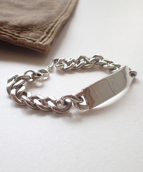 ブレスレット 「MANANAS」ID Bracelet (Mens) Silver925 メンズ