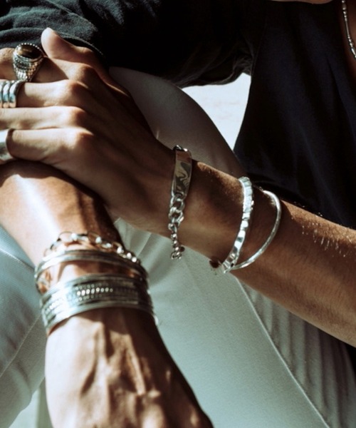 MANANAS（マナナス） ブレスレット 「MANANAS」ID Bracelet (Mens