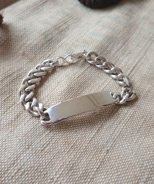MANANAS（マナナス） ブレスレット 「MANANAS」ID Bracelet (Mens