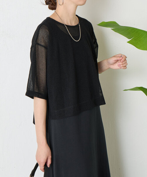 Jena espace merveilleux ワンピース メッシュセットワンピース