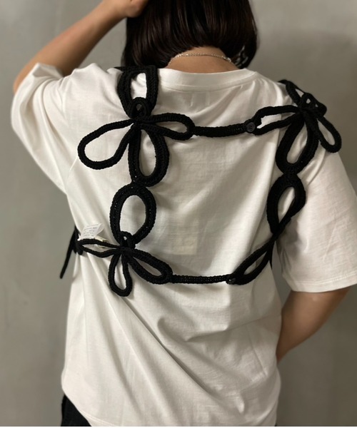 ベスト ジレ RUMCHE(ラムシェ) Flower Bond Yarn Harness/ハーネス レディース RUMCHE ベスト ジレ RUMCHE(ラムシェ) Flower Bond Yarn Harness