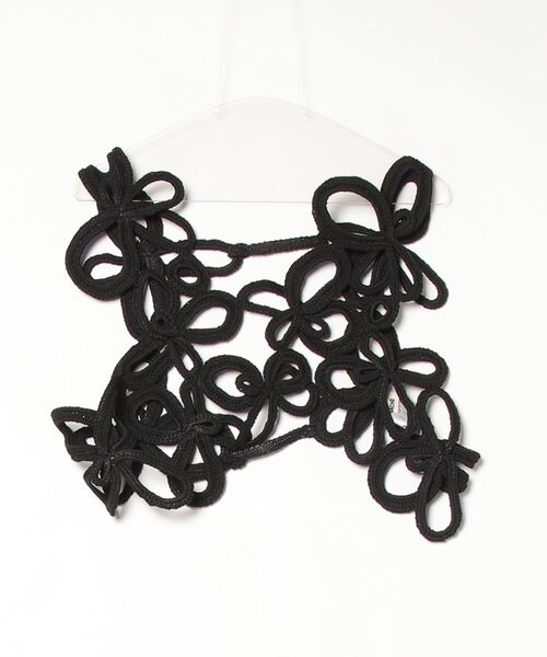 RUMCHE ベスト ジレ RUMCHE(ラムシェ) Flower Bond Yarn Harness