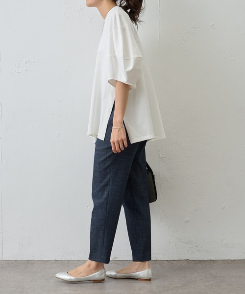 「BEARDSLEY」 半袖Tシャツ FREE ホワイト レディース BEARDSLEY 「BEARDSLEY」 半袖Tシャツ FREE ホワイト レディース