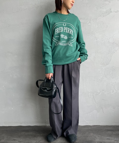 FRED PERRY スウェット FRED PERRY [フレッドペリー] Chosen by Champions クルーネック