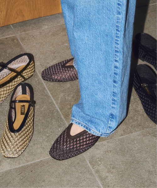 Le Talon GRISE シューズ 「追加2」GRISEビッグメッシュメリー