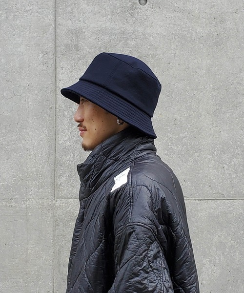 KIJIMA TAKAYUKIペーパーハット(ネイビー） Sunspel x KIJIMA TAKAYUKI ペーパーハット（Navy）| Sunspel