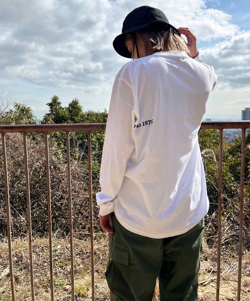 「CANAL JEAN」 長袖カットソー LARGE ホワイト レディース