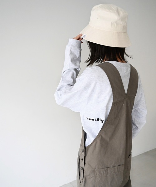 「CANAL JEAN」 長袖カットソー LARGE ホワイト レディース