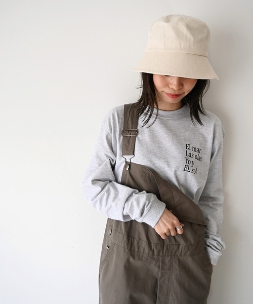 「CANAL JEAN」 長袖カットソー LARGE ホワイト レディース