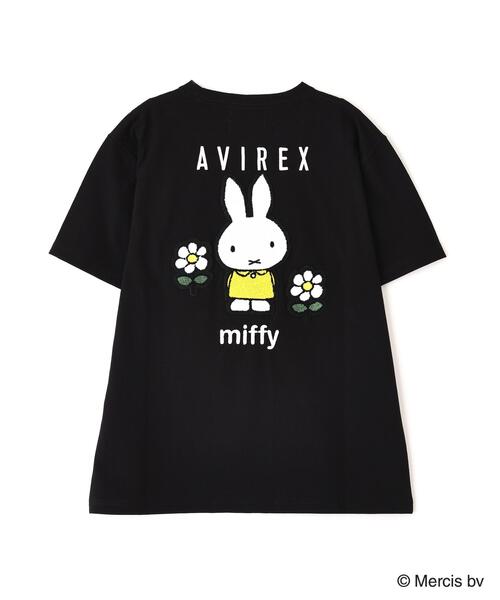 Miffy（ミッフィー） tシャツ 半袖 「AVIREX×miffy」WEB限定