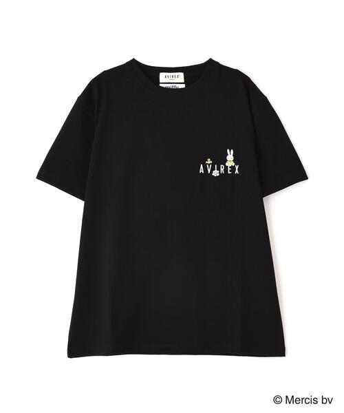 miffy さま専用 AmiParis 半袖Tシャツ ブラック M ＆ホワイトL Miffy（ミッフィー） tシャツ 半袖 「AVIREX×miffy」WEB限定