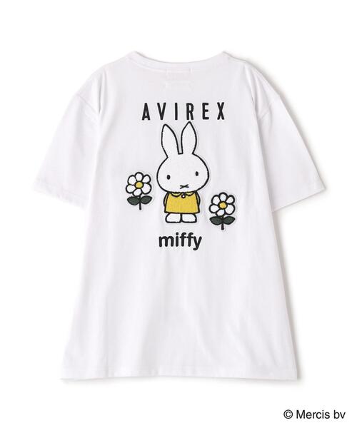 Miffy（ミッフィー） tシャツ 半袖 「AVIREX×miffy」WEB限定
