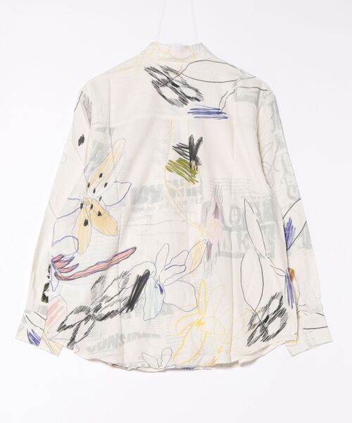 Desigual（デシグアル） ブラウス シャツ アートコラージュオーバー