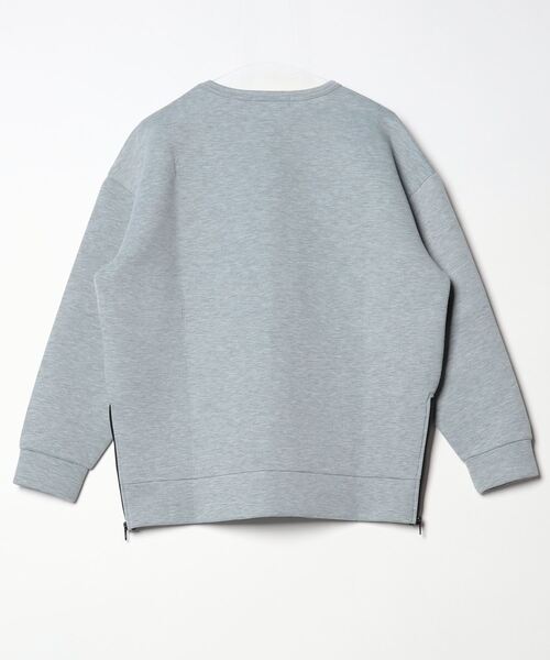 「NANO universe」 長袖Tシャツ LARGE グレー メンズ