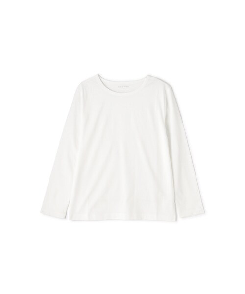 「human woman」 長袖カットソー LARGE ホワイト レディース
