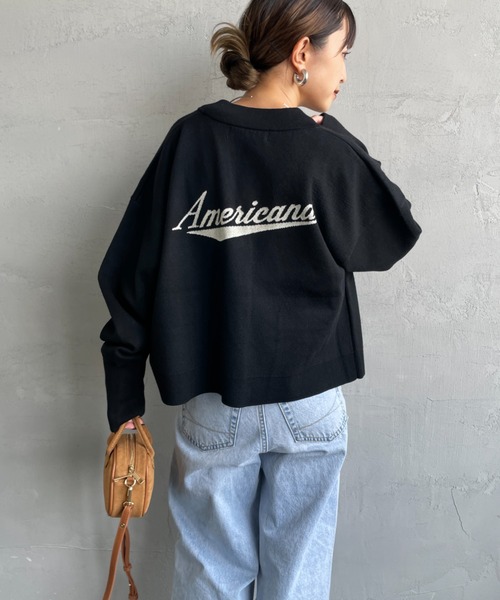 AMERICANA カーディガン 「WEB先行予約」「Americana