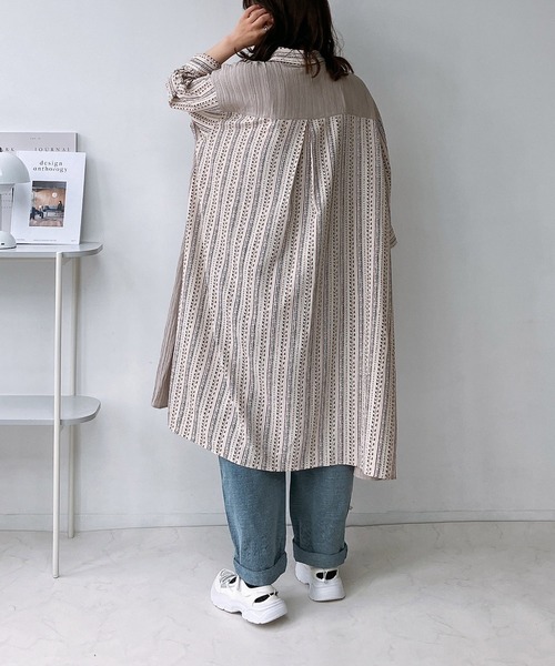 AS KNOW AS（アズノゥアズ） 「AS KNOW AS plus」 シャツワンピース