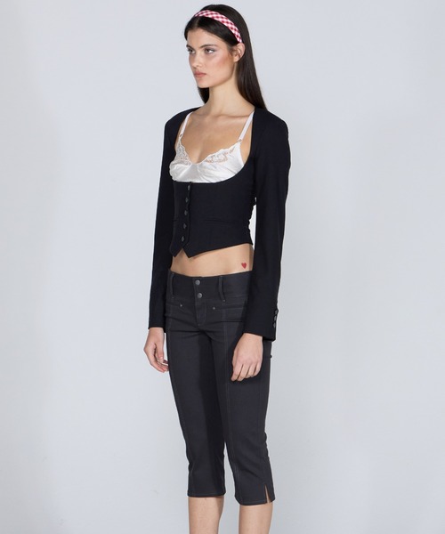 SCULPTOR（スカルプター） パンツ 90`s Cotton Capri Pants レディース