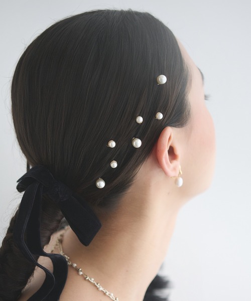 dee doo dah ヘアピン 「deedoodah」パールヘアピアスセット
