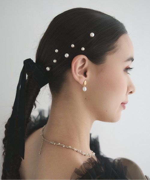 dee doo dah ヘアピン 「deedoodah」パールヘアピアスセット