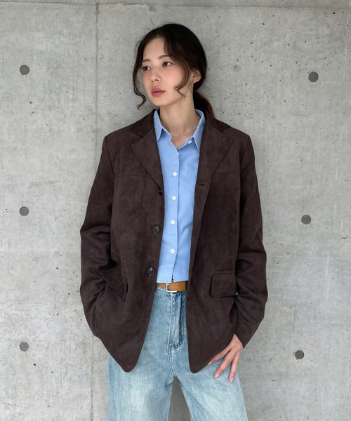 ジャケット テーラードジャケット 「Good Riddance」スウェード