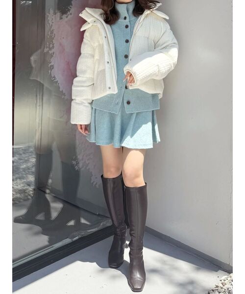 今期MERCURYDUO2WAYフード付アライドショートダウン マーキュリーデュオ MERCURYDUO 2WAYフード付アライドショートダウン