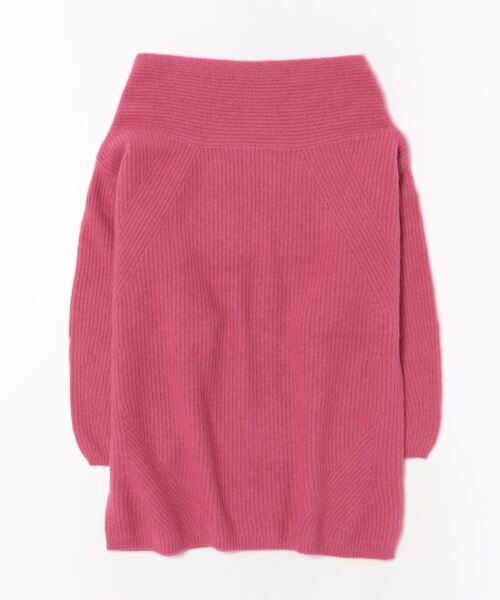 シシクイ　ピンク 長袖ニット セーター Freeサイズ シシクイ ピンク 長袖ニット セーター Freeサイズ - メルカリ