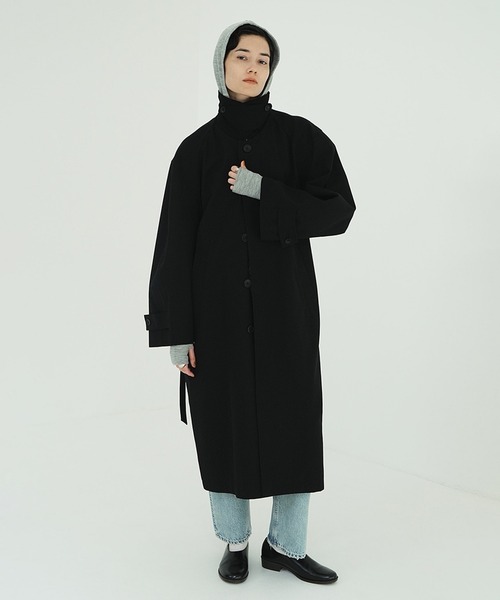 CLANE（クラネ） ステンカラーコート コート BULKY LINE STAIN COAT