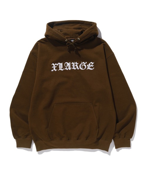 XLARGE（エクストラ ラージ） パーカー OLD ENGLISH PULLOVER HOODED
