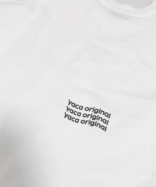 「YACA」 半袖Tシャツ FREE ホワイト レディース_画像9
