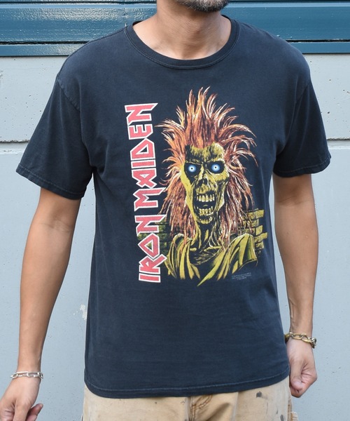 Hanes（ヘインズ） tシャツ 「USED」Y2K Hanes “IRON MAIDEN” バンド T