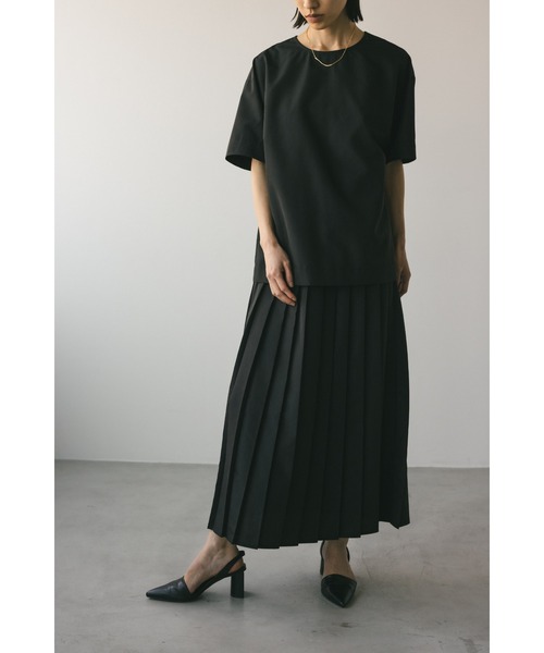 「STYLEMIXER」 半袖ワンピース SMALL ブラック レディース_画像2