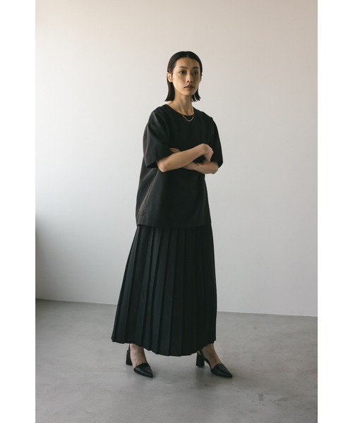 「STYLEMIXER」 半袖ワンピース SMALL ブラック レディース_画像4