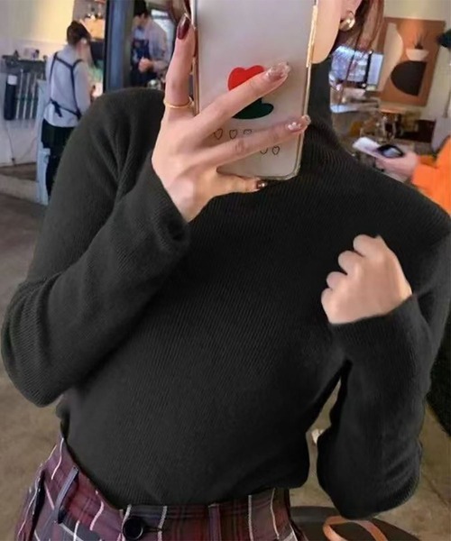 Ampirula ニット セーター 「2025AW」ニット 長袖 リブニット トップス