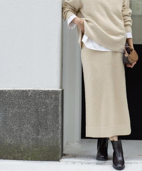 OPAQUE.CLIP（オペークドットクリップ） スカート ラメスパンコール