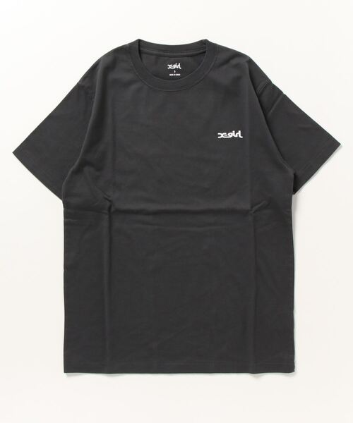 「X-girl」 半袖Tシャツ S チャコール レディース_画像2