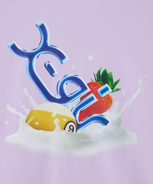 「X-girl」 半袖Tシャツ S チャコール レディース_画像9