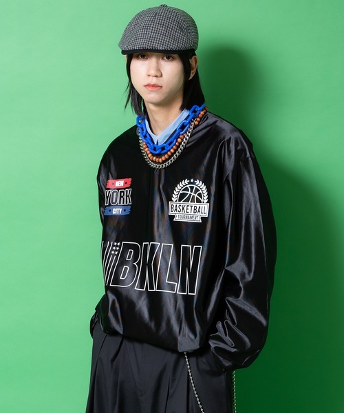 大分三好ヴァイセアドラーウォームアップTシャツ tシャツ a.p.o.v. ドローコードヘムオーバーサイズバスケットウォーム