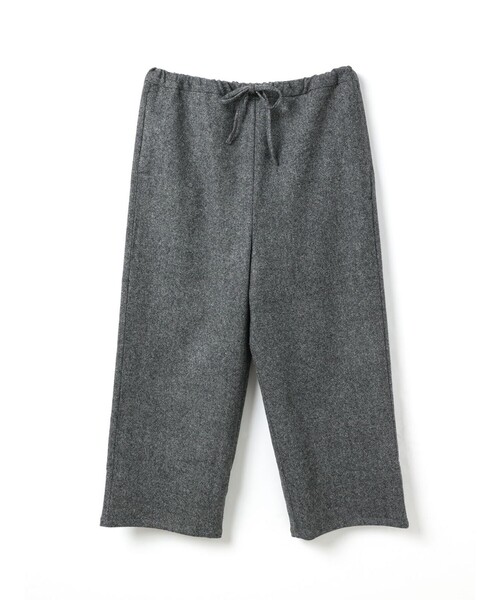 mizuiroind（ミズイロインド） パンツ ウールブレンドイージーパンツ