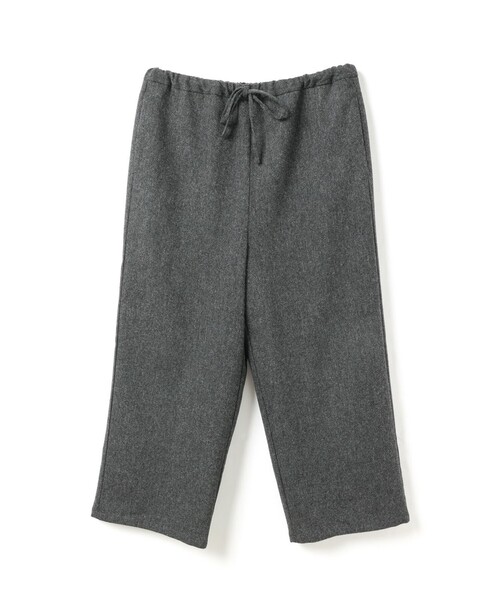 mizuiroind（ミズイロインド） パンツ ウールブレンドイージーパンツ