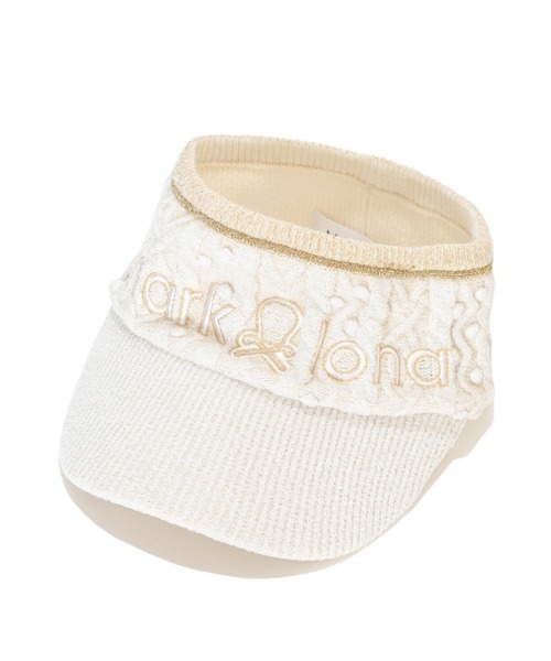 MARK & LONA サンバイザー ホワイト FREE メンズ 未使用品 MARK&LONA