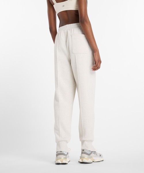ニューバランス　new balance レディース　パンツ　ホワイト　白 New Balance（ニューバランス） スウェットパンツ ジャージ NB GREY