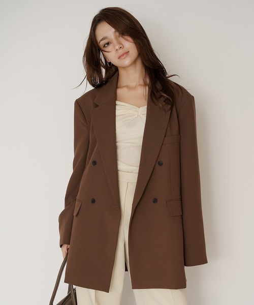 KINO THE KEI ジャケット テーラードジャケット ダブル ジャケット