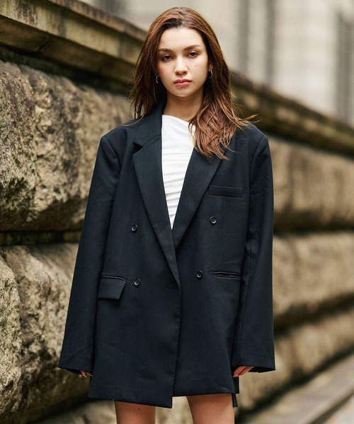 ccbテーラードジャケットmade in Italy KINO THE KEI ジャケット テーラードジャケット ダブル ジャケット