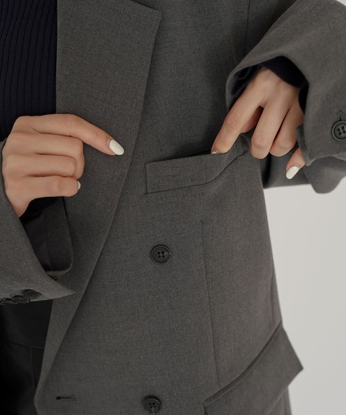 KINO THE KEI ジャケット テーラードジャケット ダブル ジャケット